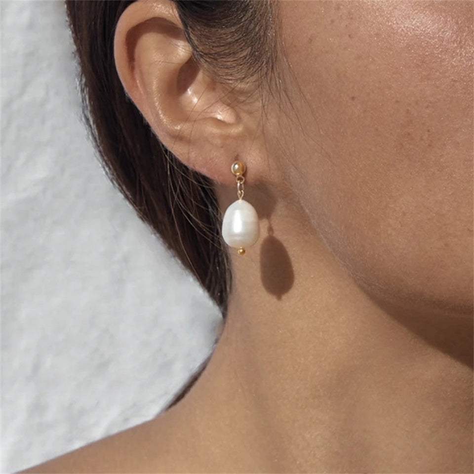 Nora Pearl Drop Earrings