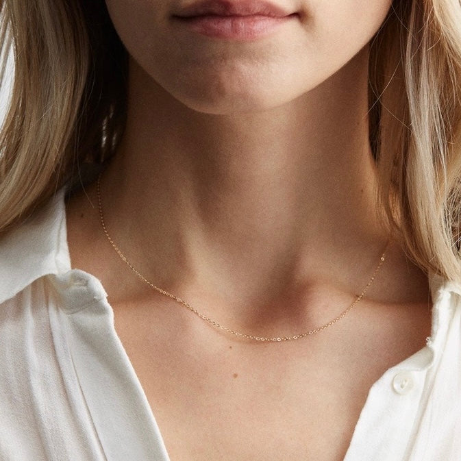 One Pearl Necklace