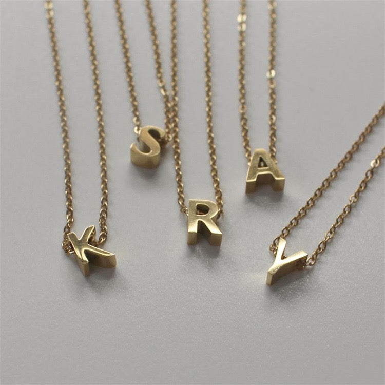 Essential Letter Necklace